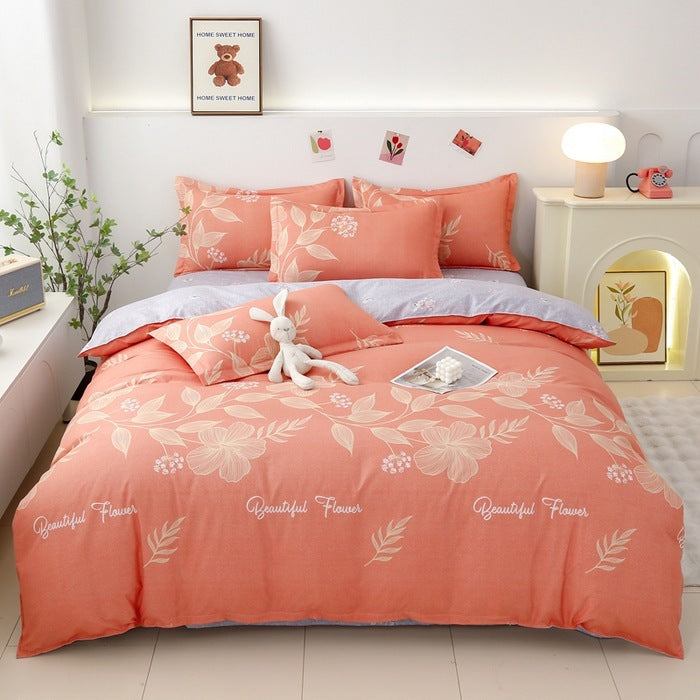 Blumenmuster Komforter Set