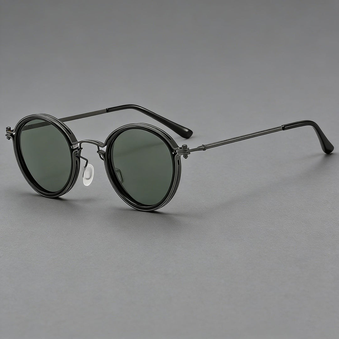 Vintage inspirierte runde Sonnenbrille Karnz