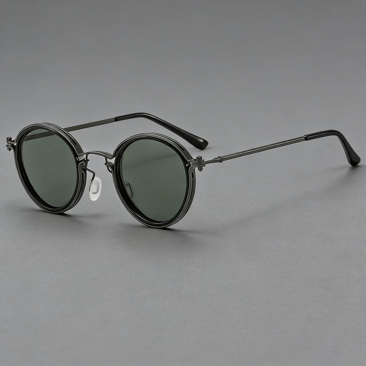 Vintage inspirierte runde Sonnenbrille Karnz