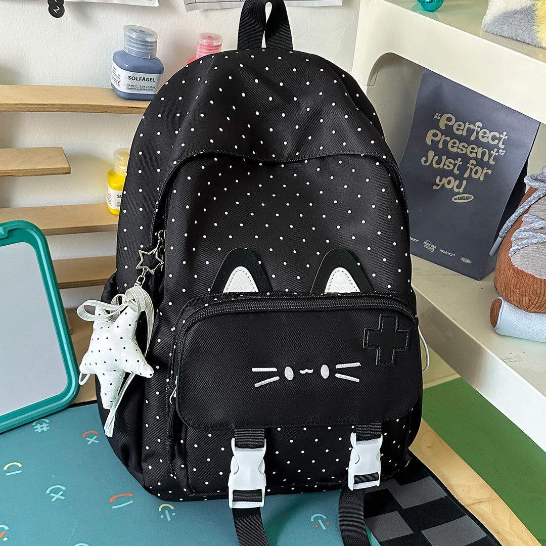 Verspielter Katzen-Themen-Rucksack