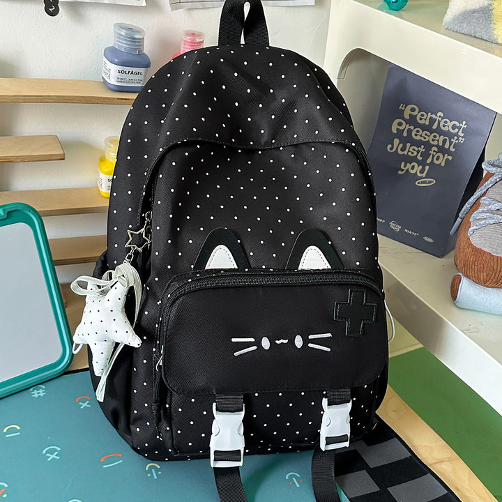 Verspielter Katzen-Themen-Rucksack