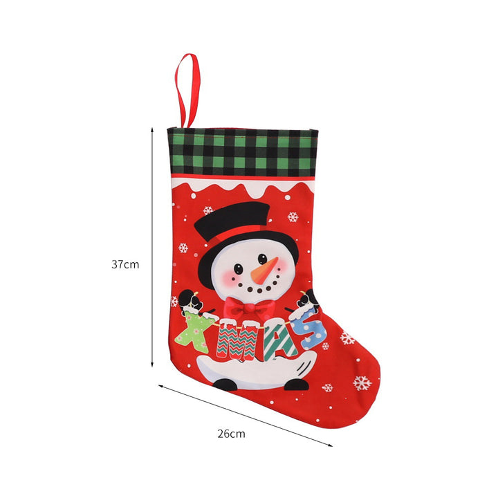 Weihnachtlich dekorative Socke