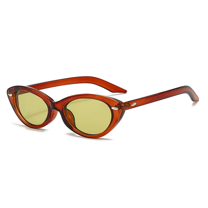 Vintage-inspirierte Katzenaugen-Sonnenbrille Karnz