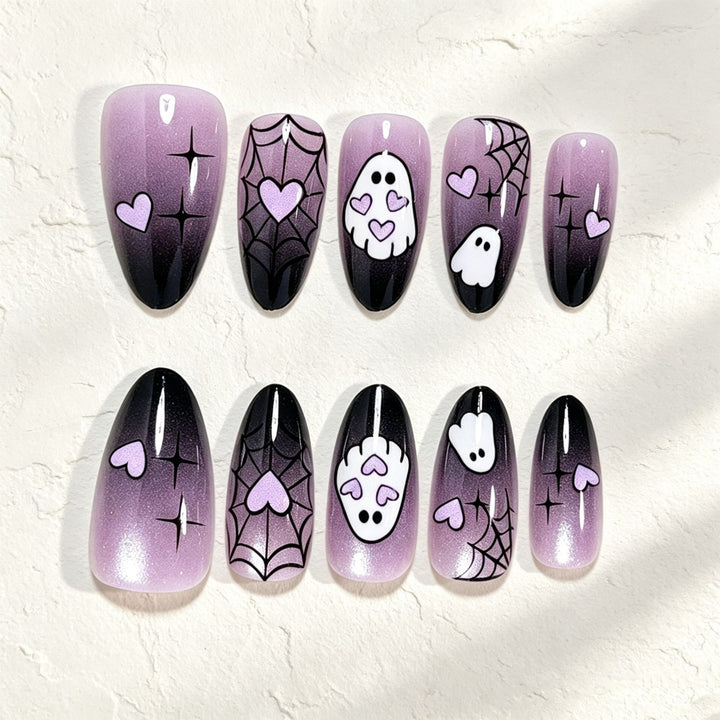 Halloween-Themen Nagelkunst-Wraps Karnz