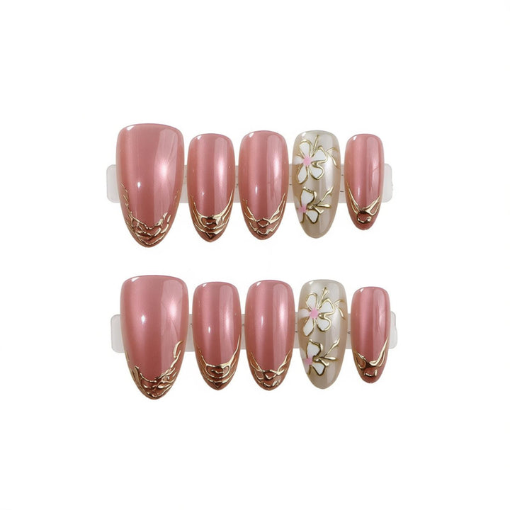 Floral Luxury Press-On Nail Set Karnz