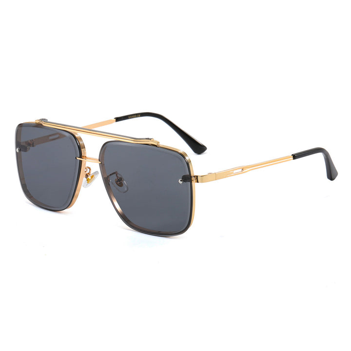 Damen elegante quadratische Designer-Sonnenbrille Karnz