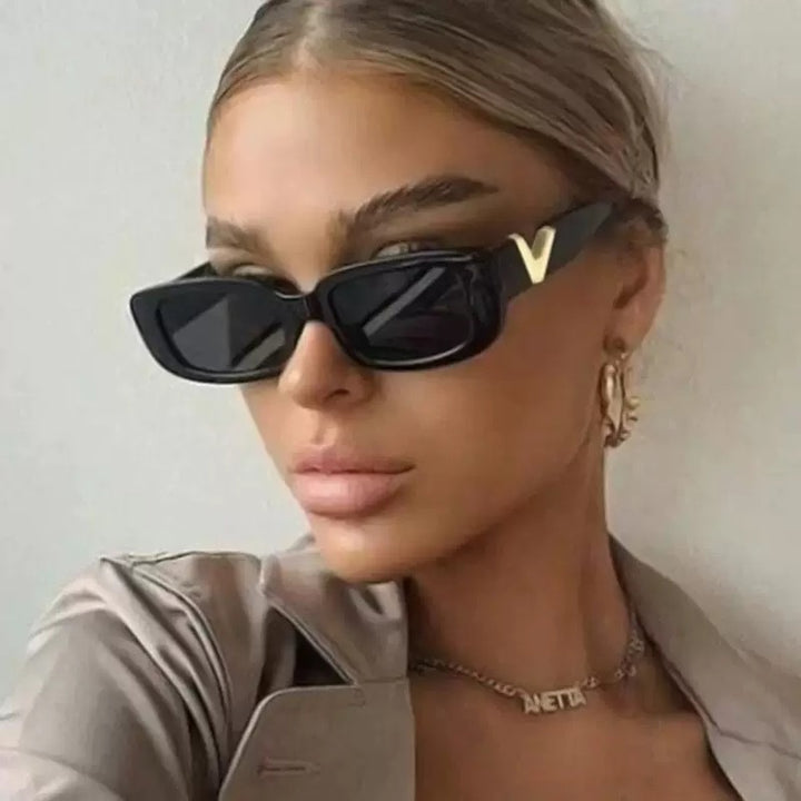 Vintage Katzenaugen-Sonnenbrille Karnz