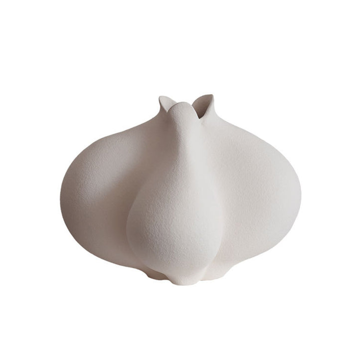 Organisch geformte dekorative Vase