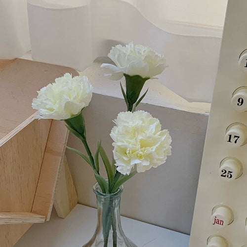 Elegante dekorative Glasvase für die Inneneinrichtung