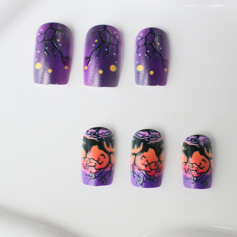 Künstlerische Halloween Nagelkunst Verbesserungen Karnz