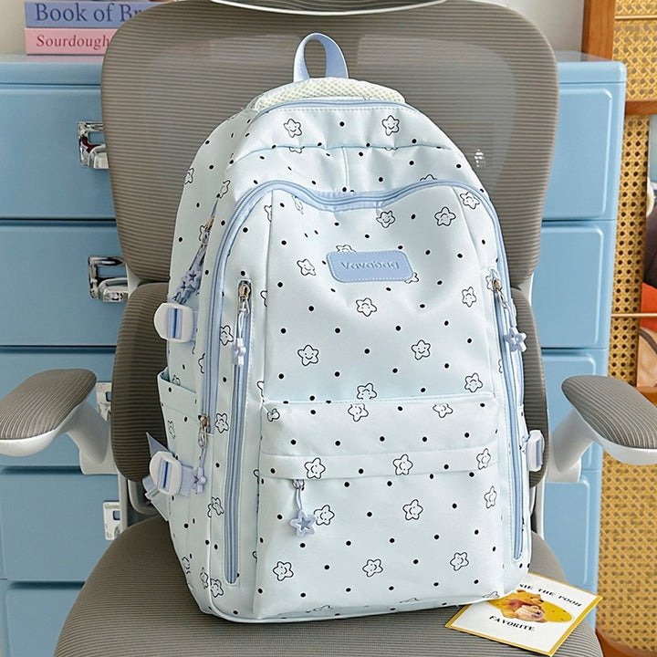 Trendige Floral Print Rucksack Karnz