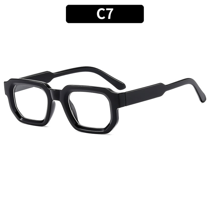 Stylische winkelige geometrische Sonnenbrille