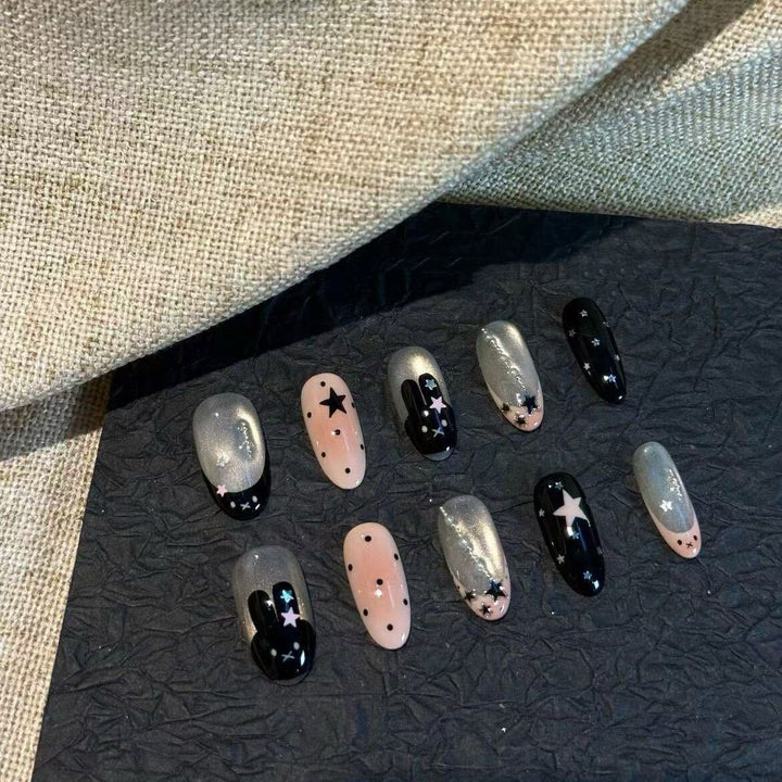 Künstlerisches Ombre Glitter Nagelkunst Set Karnz