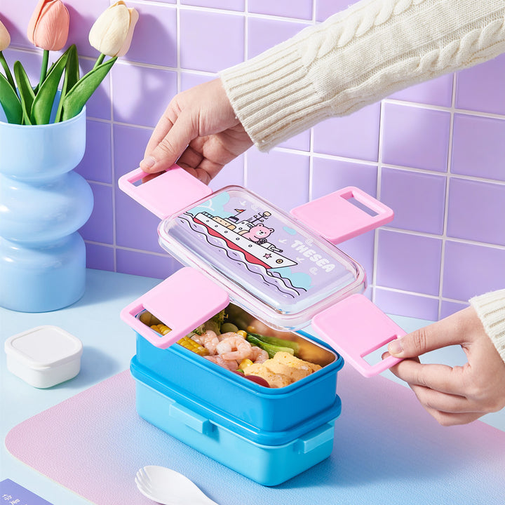 Mehrschichtige, weltraumthemen Lunch Bento Box