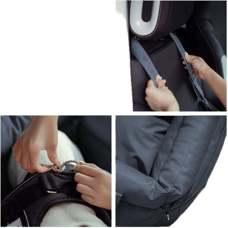 Haustierautositz mit Sicherem Befestigungsgurt Karnz