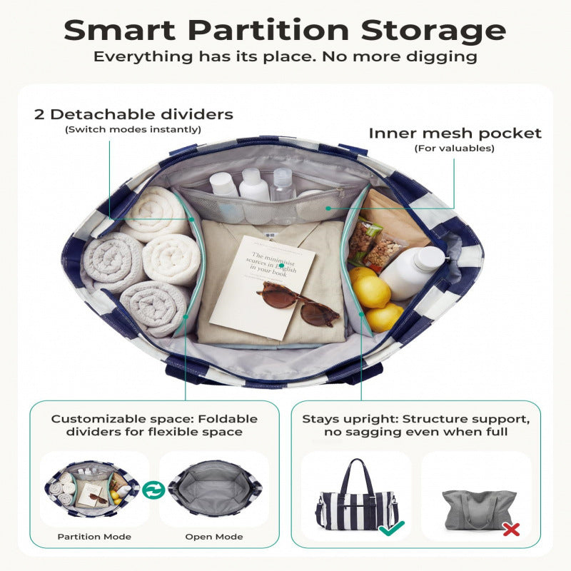Geräumige Multi-Compartment Utility Tasche Karnz