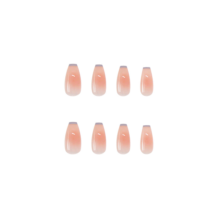 Elegante Ombre Nagelverlängerungen