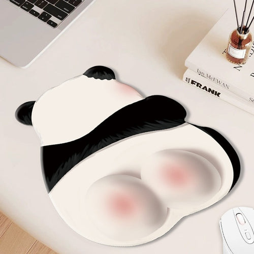 Süßes Cartoon Panda-Themen Mauspad