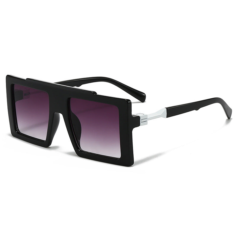 Damen modische Sonnenbrille mit rechteckigem Rahmen Karnz