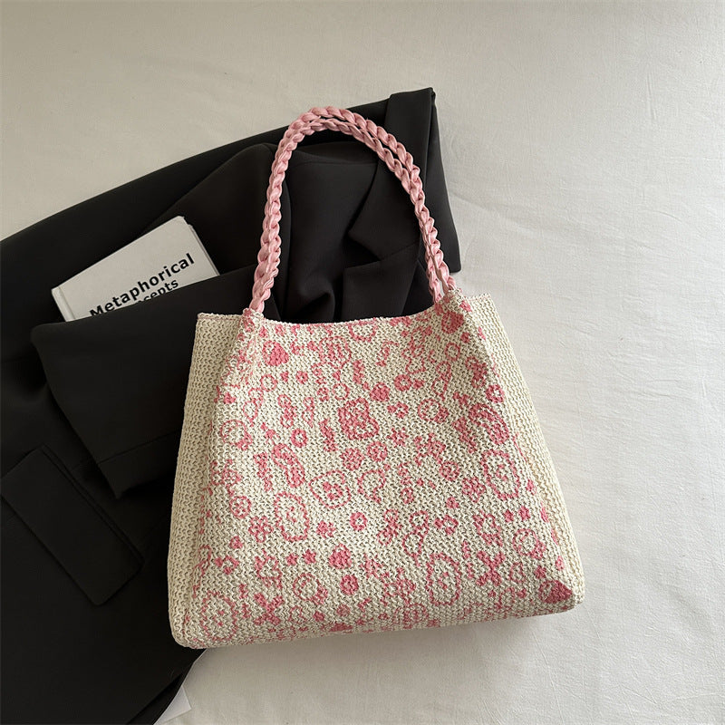 Chic Gewebte Tragetasche Karnz