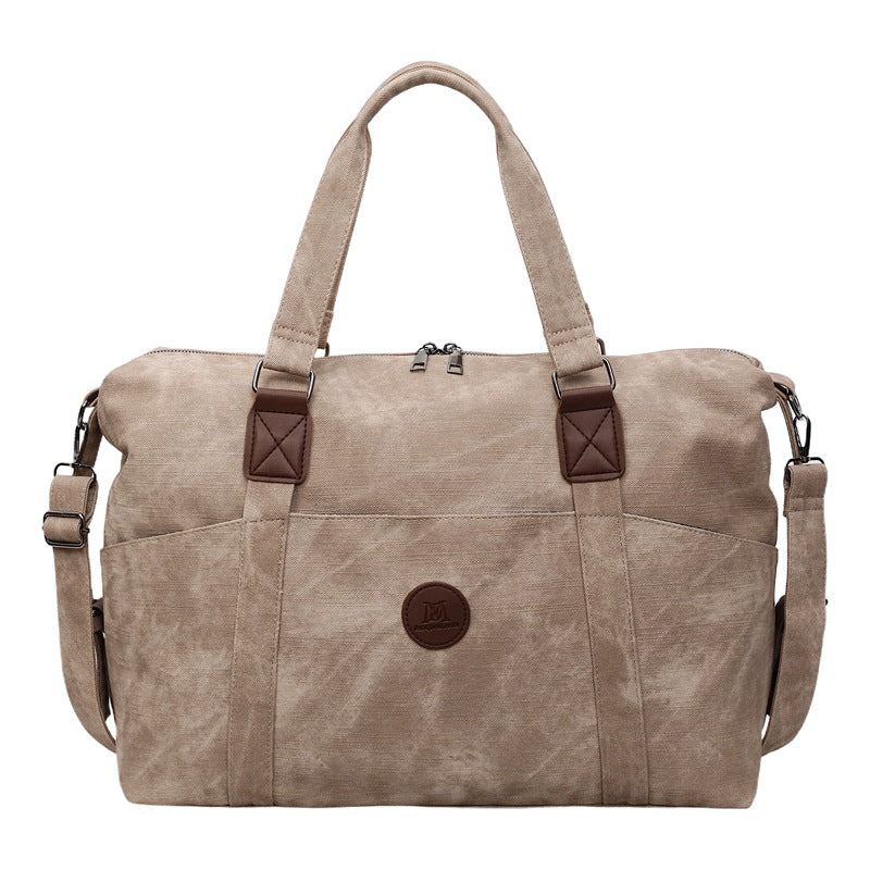 Stylische Wochenend-Duffel-Tasche