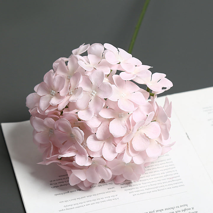 Realistische Florale Hortensienstiel