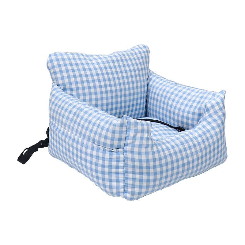 Bequeme Gingham Welpen Couch Hundebett