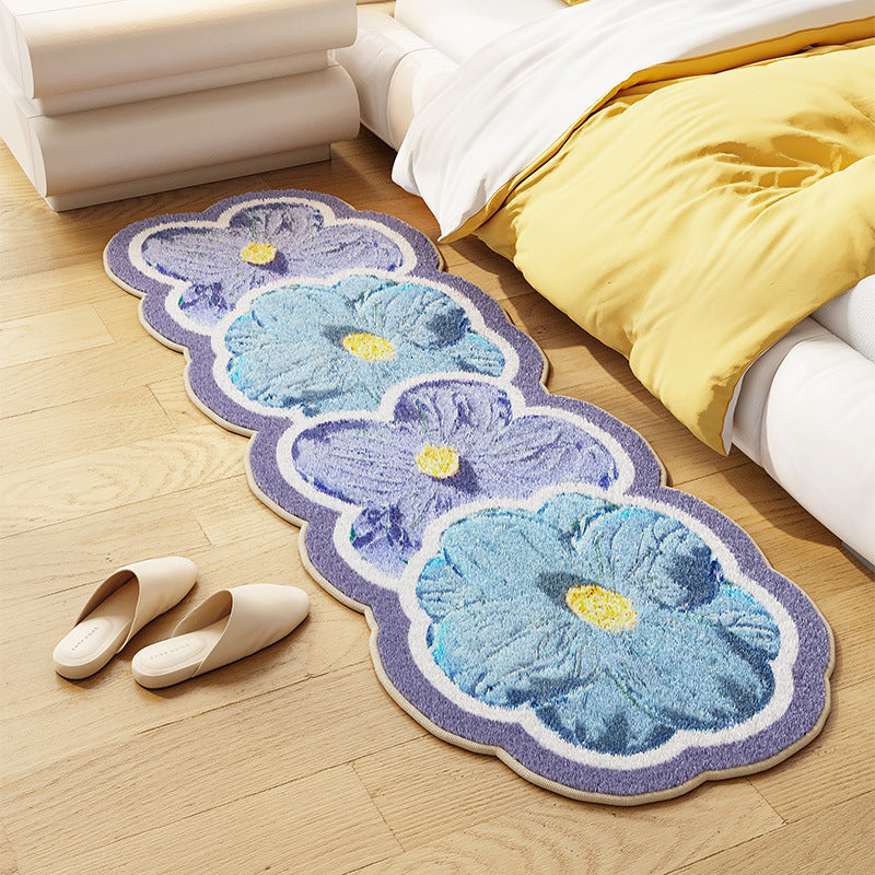 Dekorativer Floral Läufer Teppich