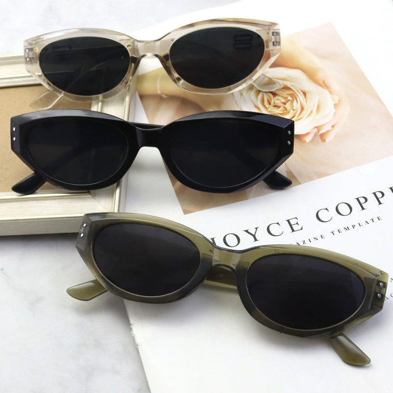 Vintage-inspirierte Katzenaugen-Sonnenbrille Karnz
