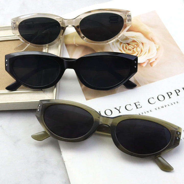 Vintage-inspirierte Katzenaugen-Sonnenbrille Karnz