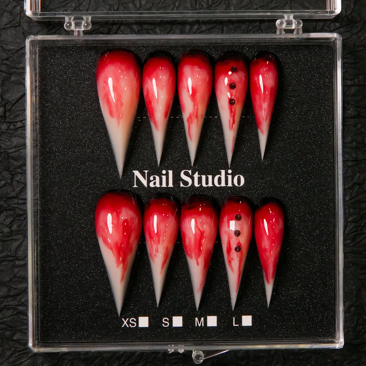 Spiked Stiletto Press-On Nail Set