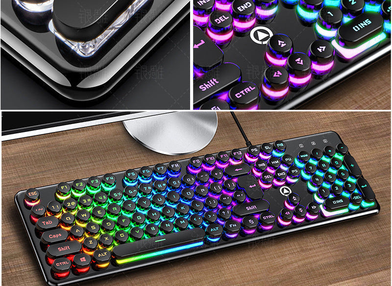Retro Wireless Keyboard Karnz