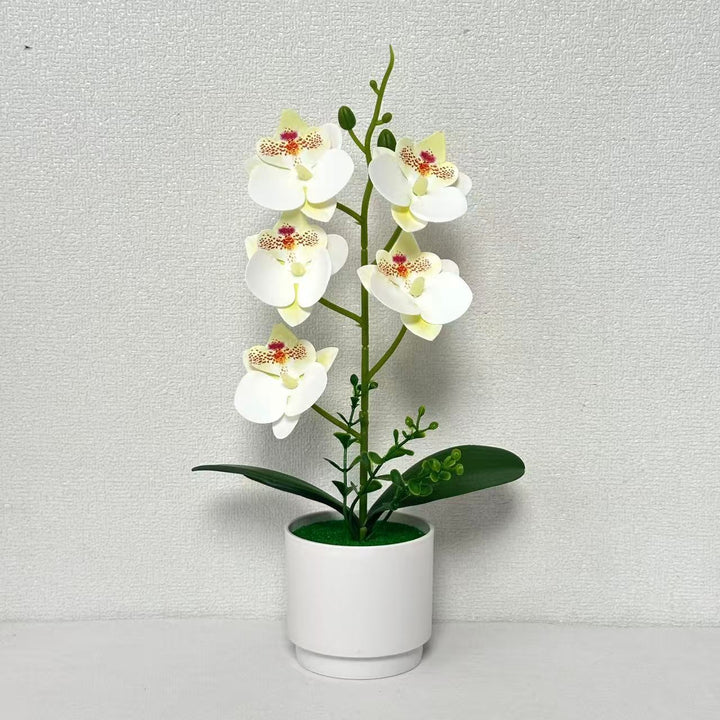 Künstliches Orchideen-Blumengesteck für Wohnkultur und Präsentation