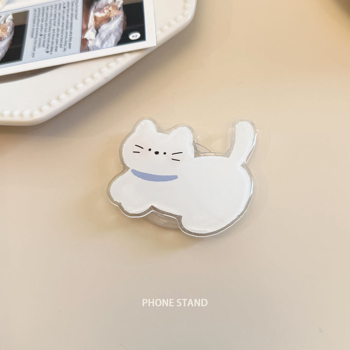 Verspielter Katzen Smartphone Halter Karnz