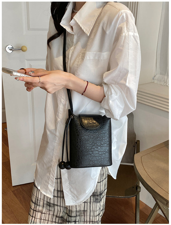 WoModern Texturierte Mini Crossbody Bag Karnz