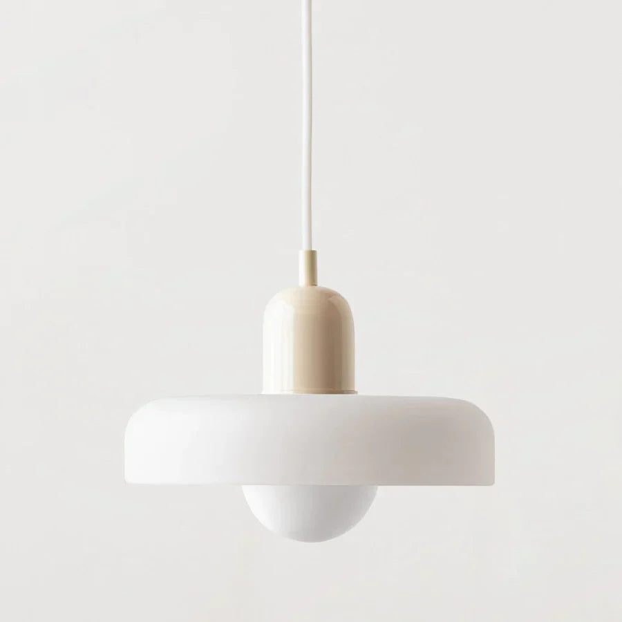 Skandinavische Pendelleuchte für Wohnzimmer und Esszimmer – Minimalistisches Design mit einstellbarer Höhe – Glas | Karnz