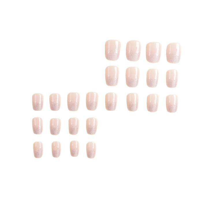 Ombre Glänzende Nagelverlängerungen Karnz