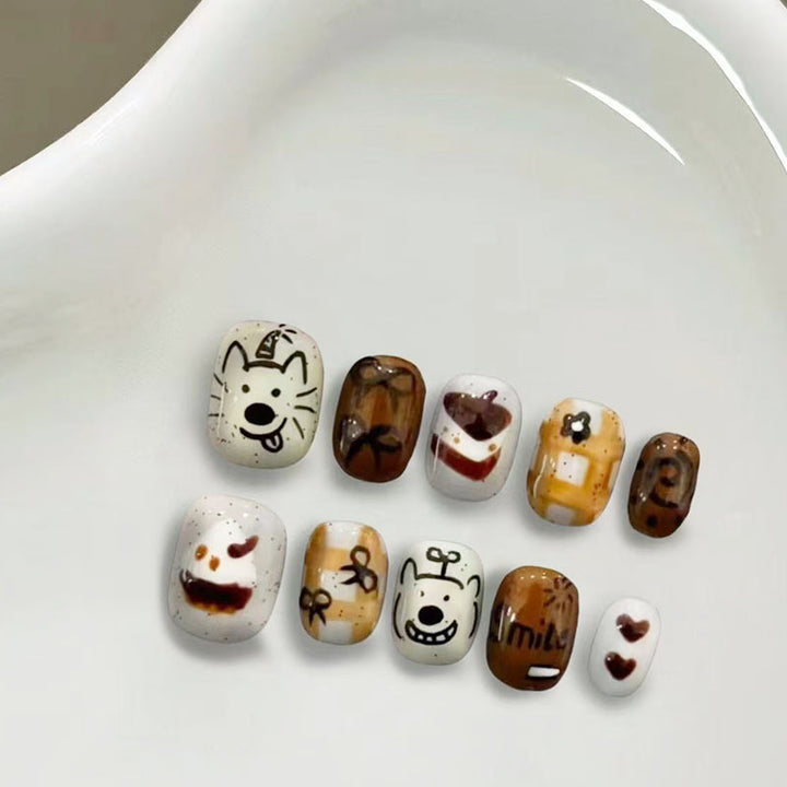 Verspieltes Künstlerisches Nagelkunst Design Set Karnz