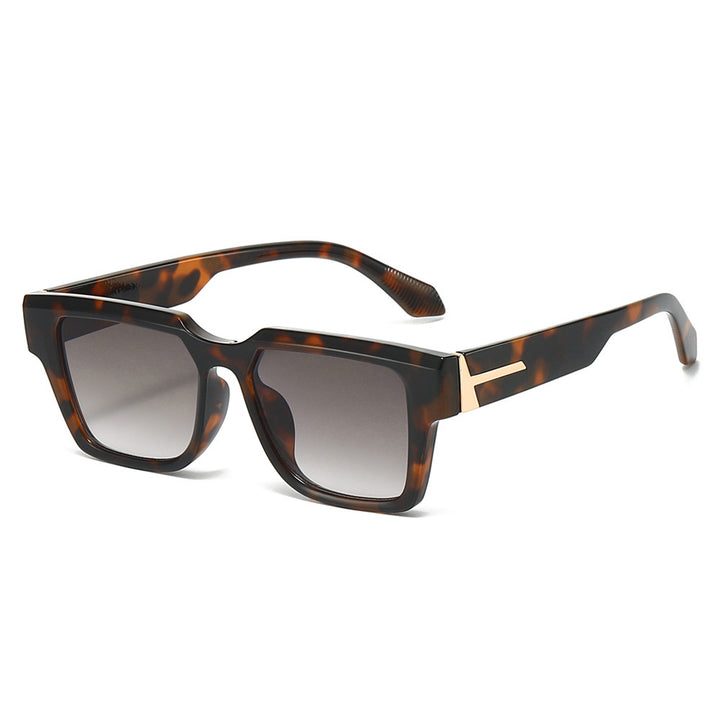 Oversized Quadrat Rahmen Mode Sonnenbrillen Karnz