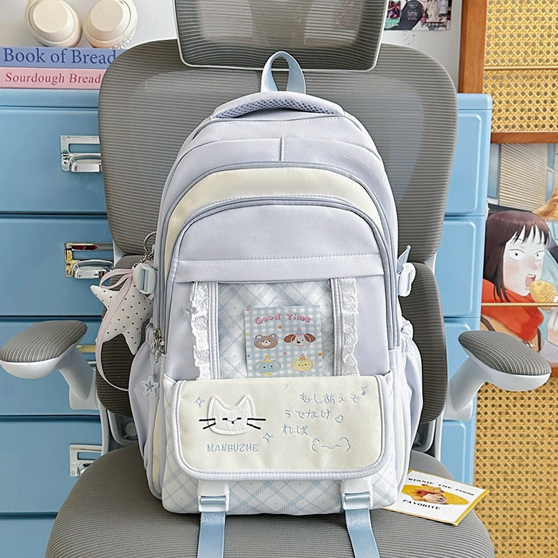 Stylische Grafische Rucksack Karnz