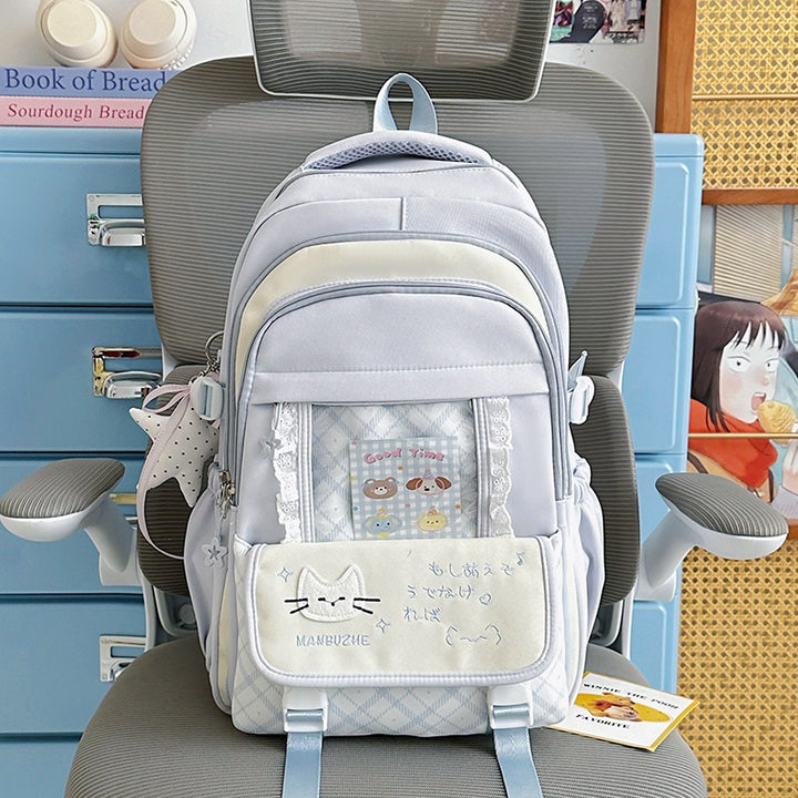 Stylische Grafische Rucksack Karnz