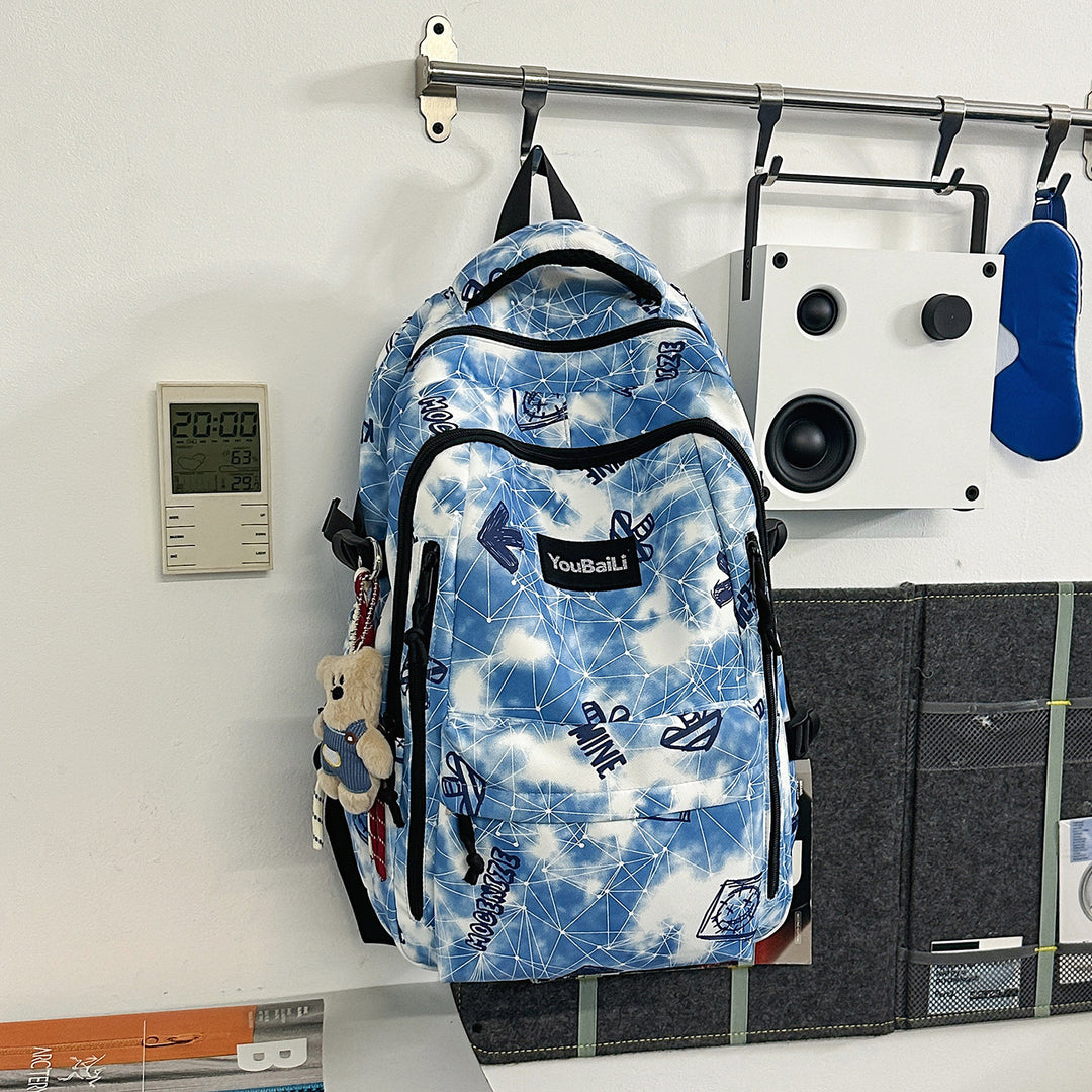 Trendiger Gemusterter Rucksack Karnz