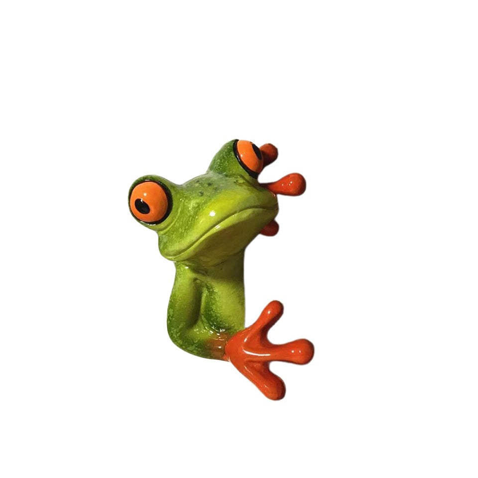 Kreative Froschfigur Karnz