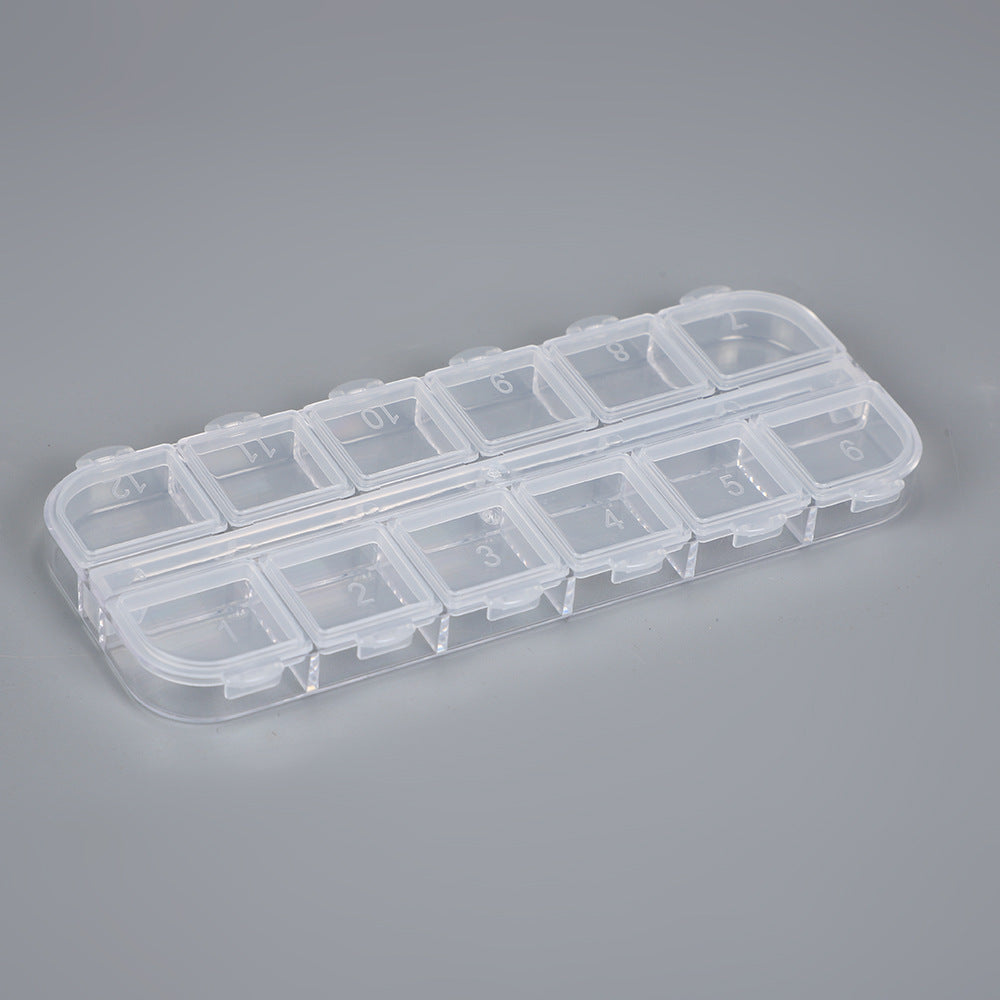 Premium Tragbarer Pillen-Organizer Karnz