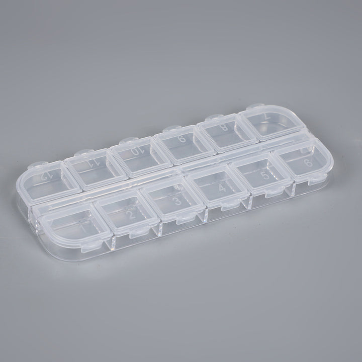 Premium Tragbarer Pillen-Organizer Karnz
