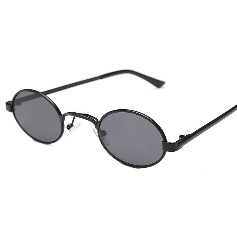 Damen Runde Brille mit minimalistischem Design Karnz