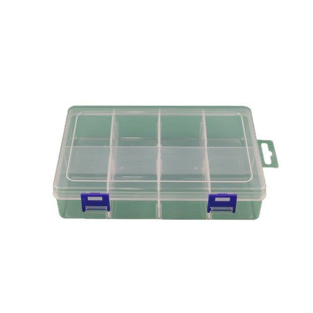 Multi-Compartment Craft Supply Storage Box mit sicheren Riegeln Karnz