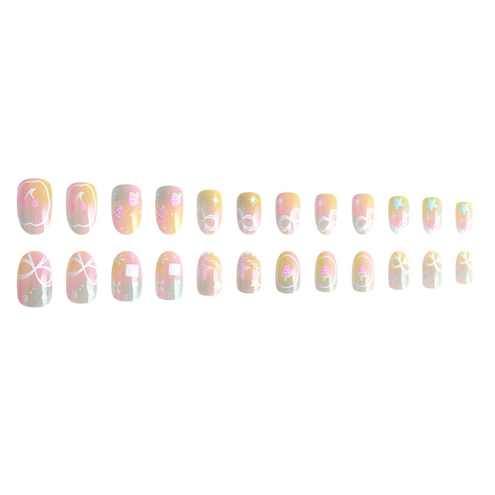Kreative Französische Tip Nagelkunst Karnz