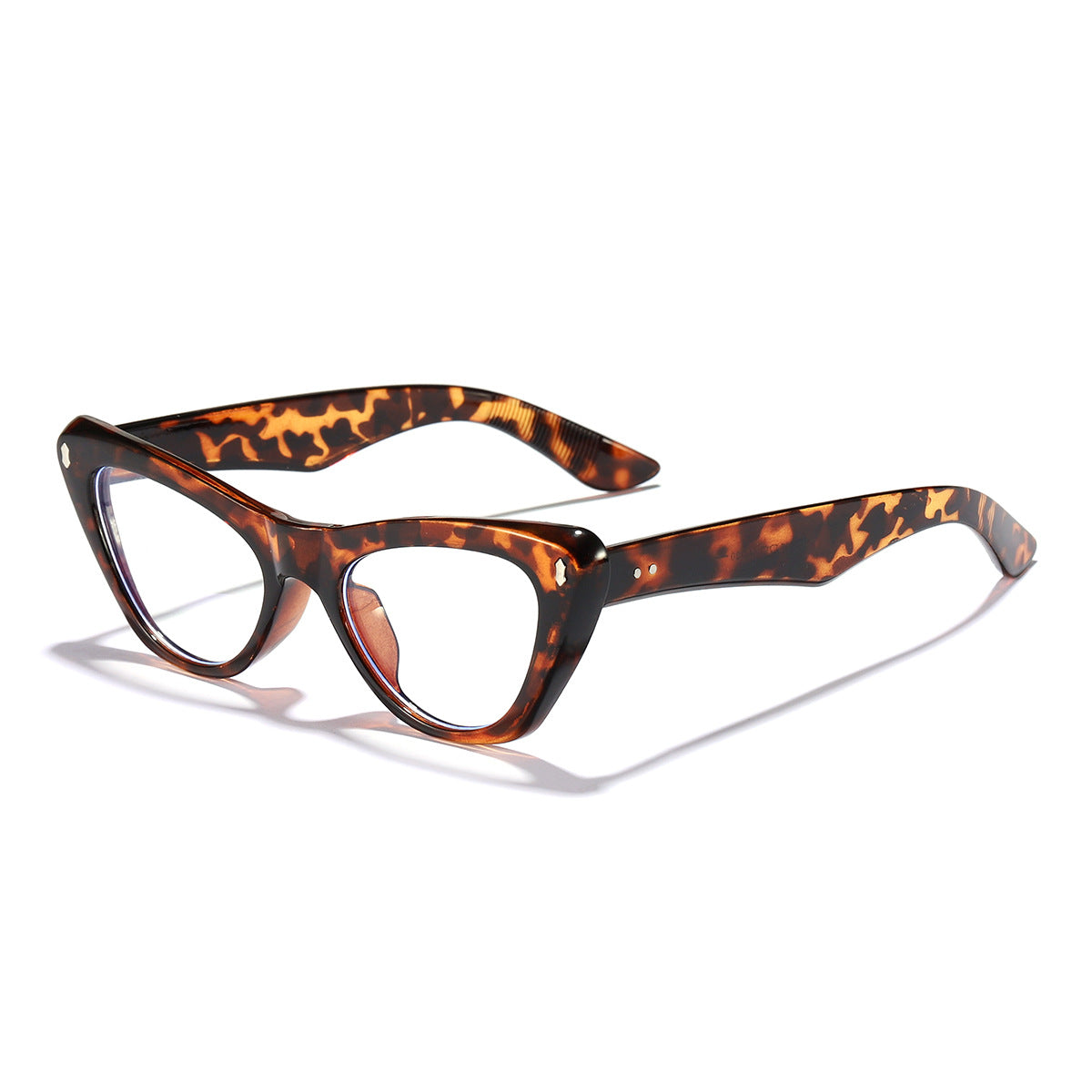 Damen Katzenaugen Brille Karnz