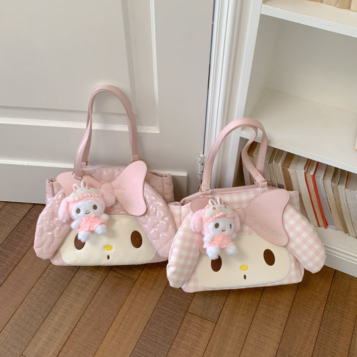 Gepolsterte Schleifen-Schultertasche Karnz